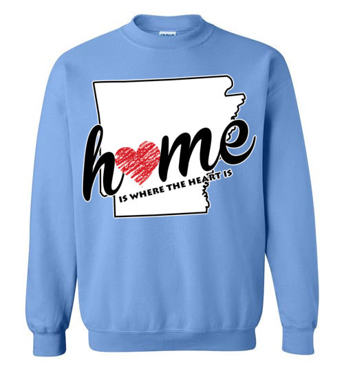 Arkansas Home. Adult. Crewneck
