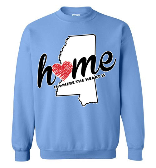 Mississippi Home. Adult. Crewneck