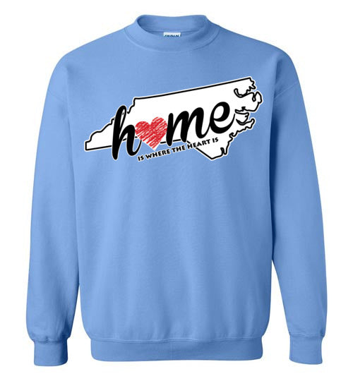 North Carolina Home. Adult. Crewneck