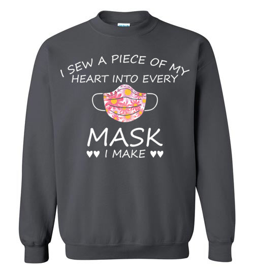 With Love. Gildan Crewneck Sweatshirt