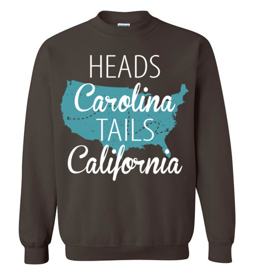 Heads Carolina Tails California