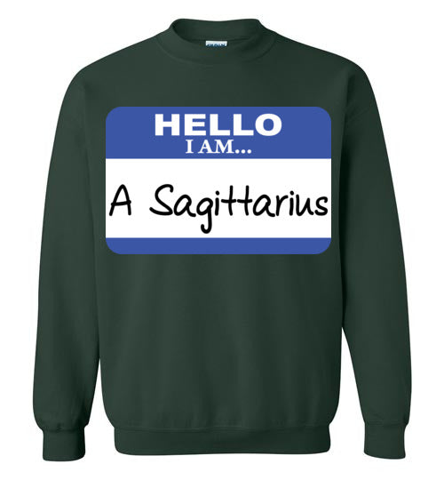 A Sagittarius. Youth. Crewneck Sweatshirt