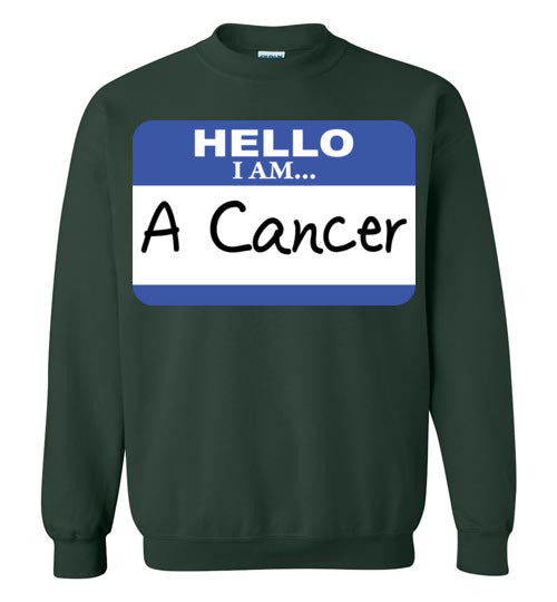 A Cancer. Youth. Crewneck Sweatshirt