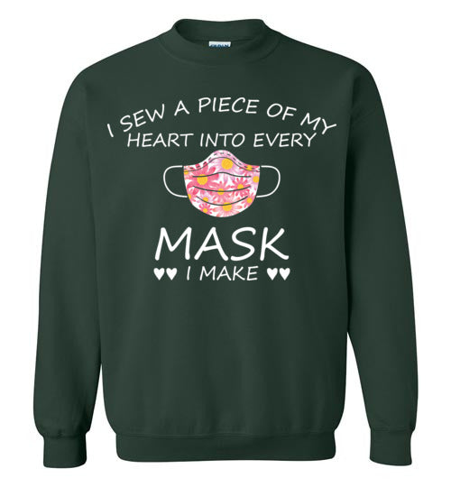 With Love. Gildan Crewneck Sweatshirt