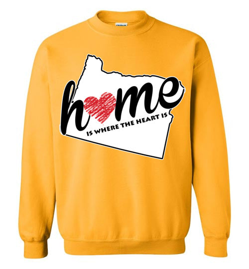 Oregon Home. Adult. Crewneck