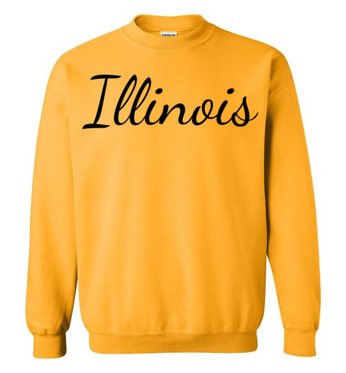 Illinois. Adult. Crewneck