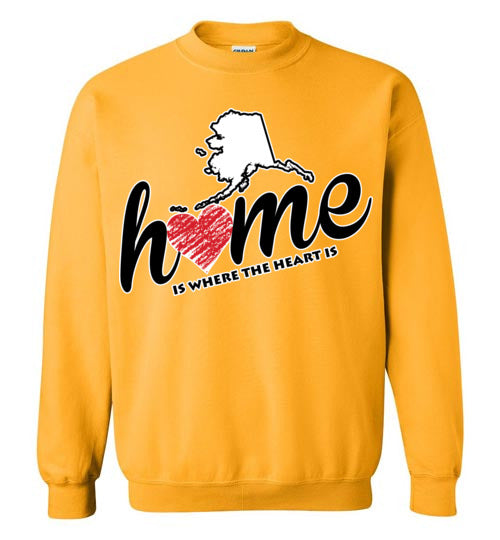 Alaska Home. Adult. Crewneck