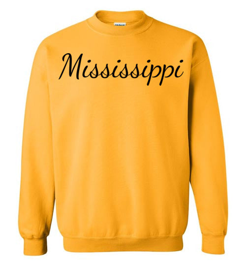 Mississippi. Adult. Crewneck