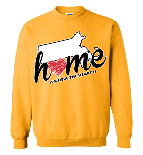 Massachusetts Home. Adult. Crewneck