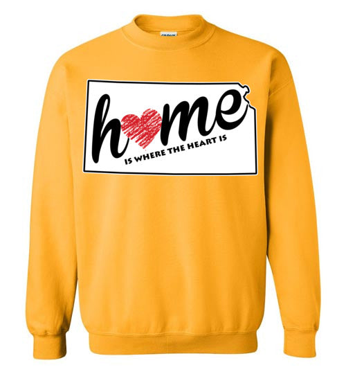 Kansas Home. Adult. Crewneck
