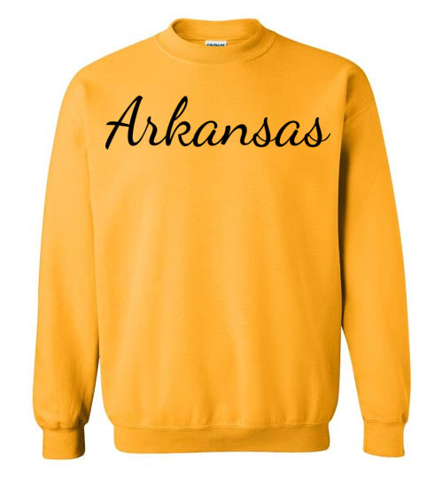 Arkansas. Adult. Crewneck