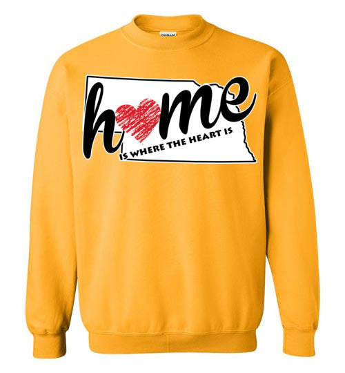 Nebraska Home. Adult. Crewneck