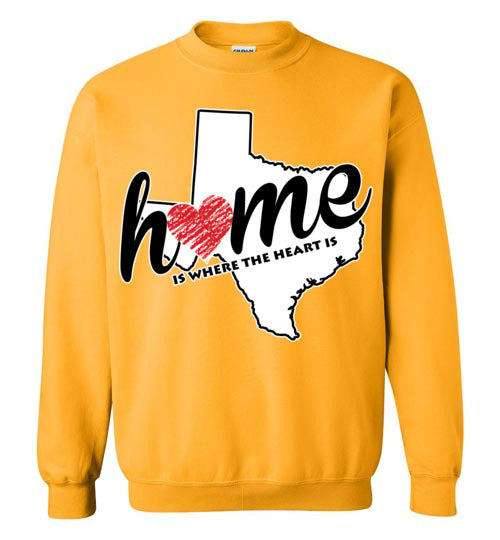 Texas Home. Adult. Crewneck