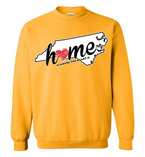 North Carolina Home. Adult. Crewneck