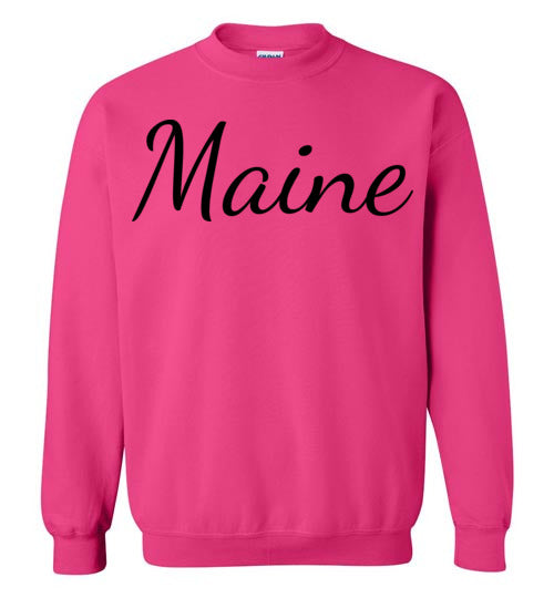 Maine. Adult. Crewneck