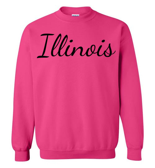 Illinois. Adult. Crewneck