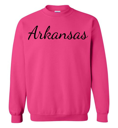 Arkansas. Adult. Crewneck