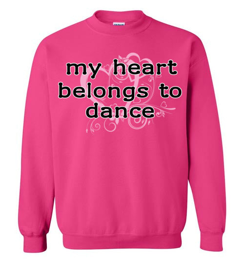 My Heart ... Adult. Crewneck