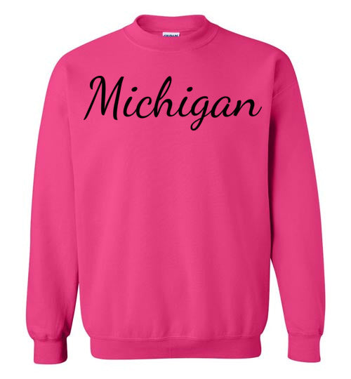 Michigan. Adult. Crewneck