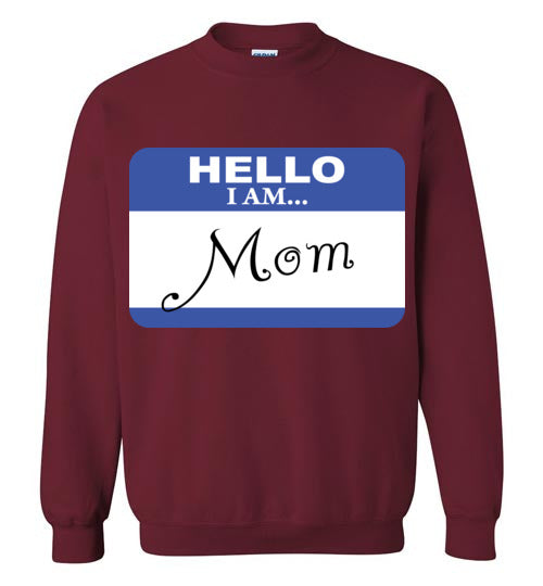 Mom. Crewneck Sweatshirt