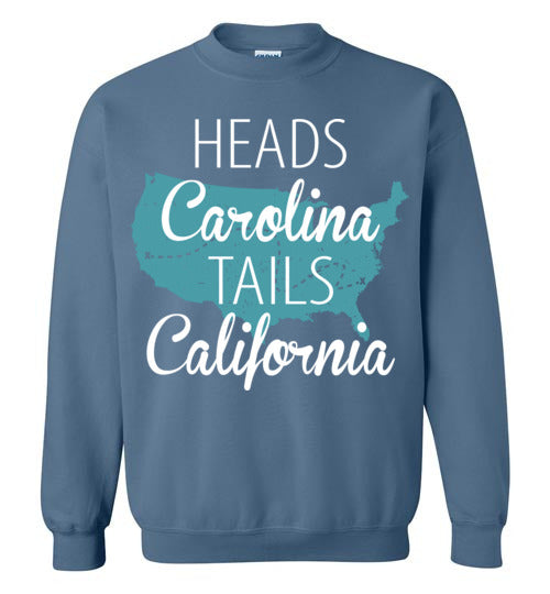 Heads Carolina Tails California