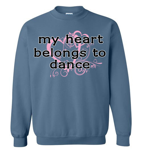 My Heart ... Adult. Crewneck