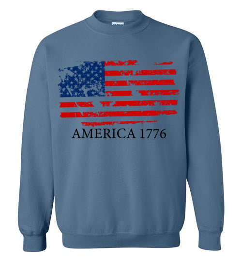America 1776. Adult. Crewneck