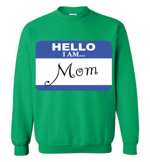Mom. Crewneck Sweatshirt