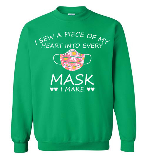 With Love. Gildan Crewneck Sweatshirt