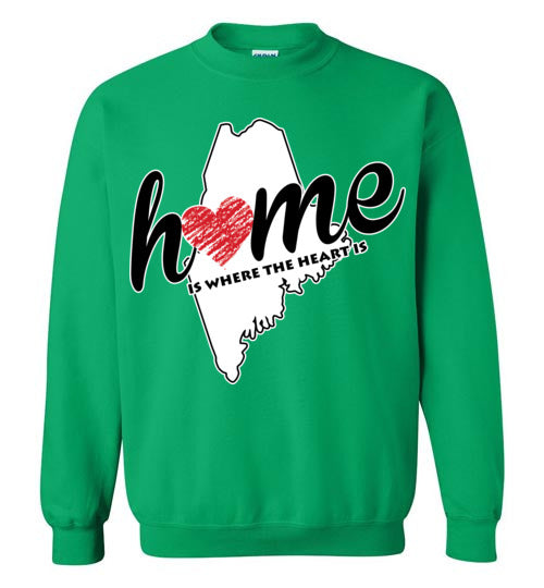 Maine Home. Adult. Crewneck