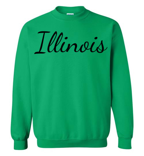 Illinois. Adult. Crewneck