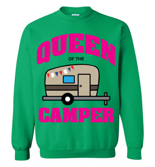 Queen of the Camper. Adult. Crewneck