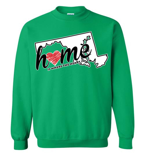 Maryland Home. Adult. Crewneck