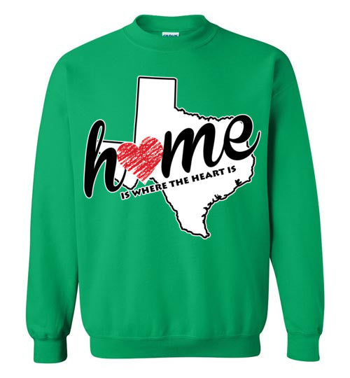 Texas Home. Adult. Crewneck