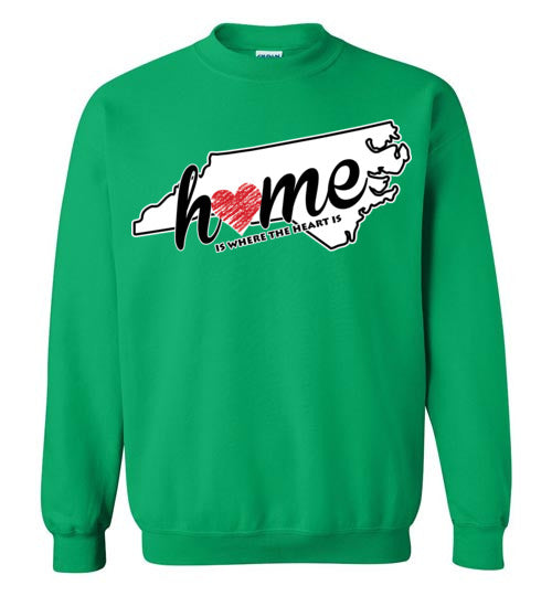 North Carolina Home. Adult. Crewneck