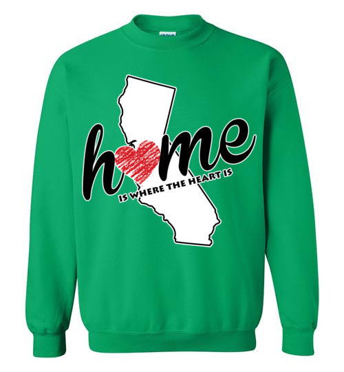 California Home. Adult. Crewneck