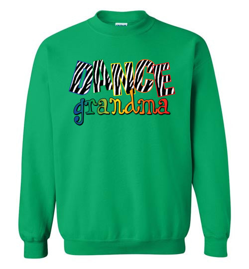 Dance Grandma. Crewneck