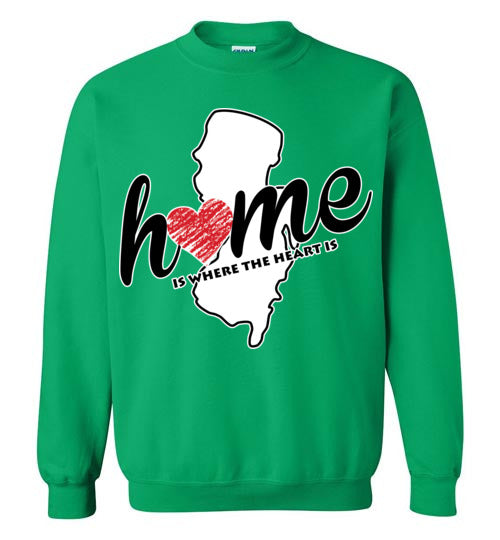 New Jersey Home. Adult. Crewneck