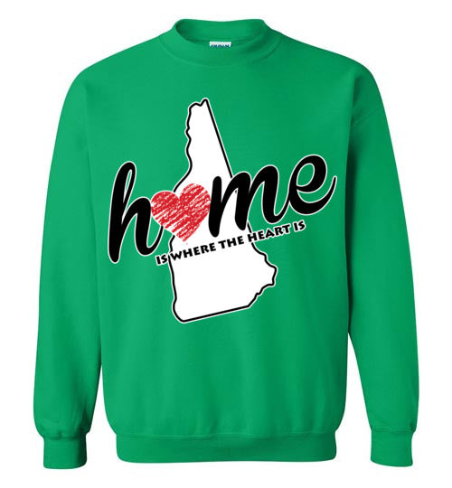 New Hampshire Home. Adult. Crewneck