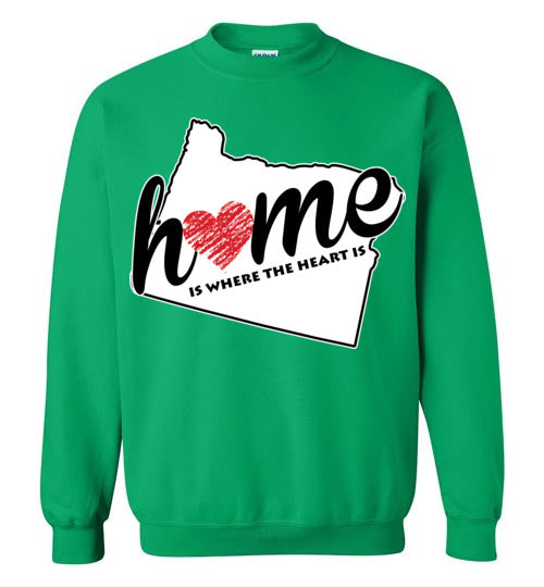 Oregon Home. Adult. Crewneck