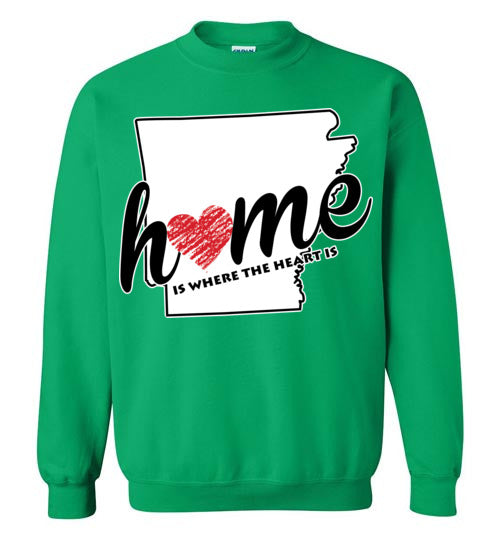 Arkansas Home. Adult. Crewneck