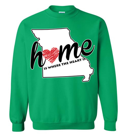 Missouri Home. Adult. Crewneck