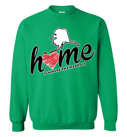 Alaska Home. Adult. Crewneck