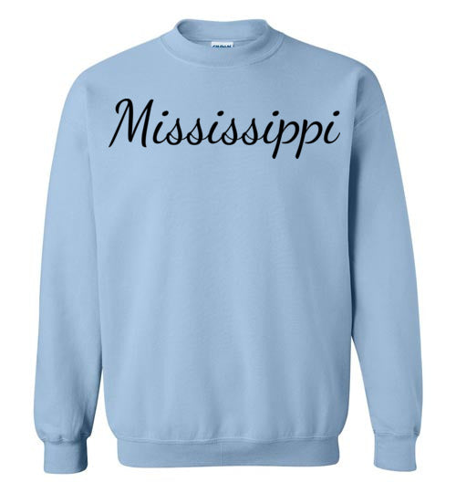 Mississippi. Adult. Crewneck