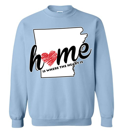 Arkansas Home. Adult. Crewneck