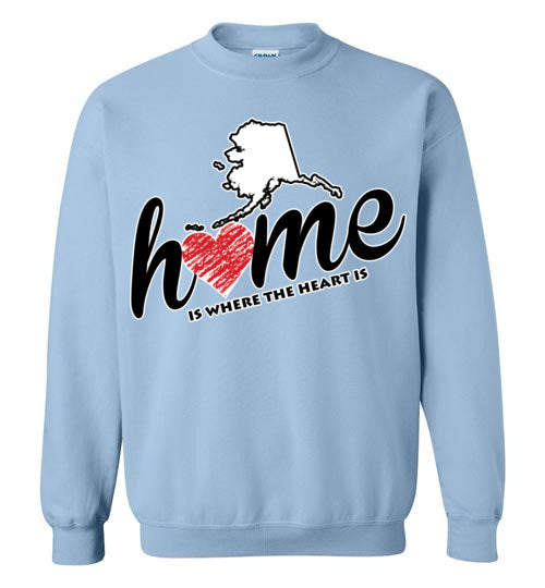 Alaska Home. Adult. Crewneck