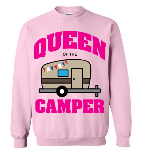 Queen of the Camper. Adult. Crewneck
