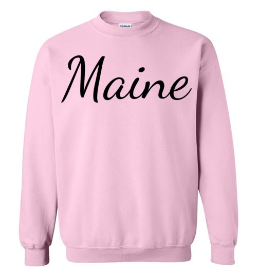 Maine. Adult. Crewneck