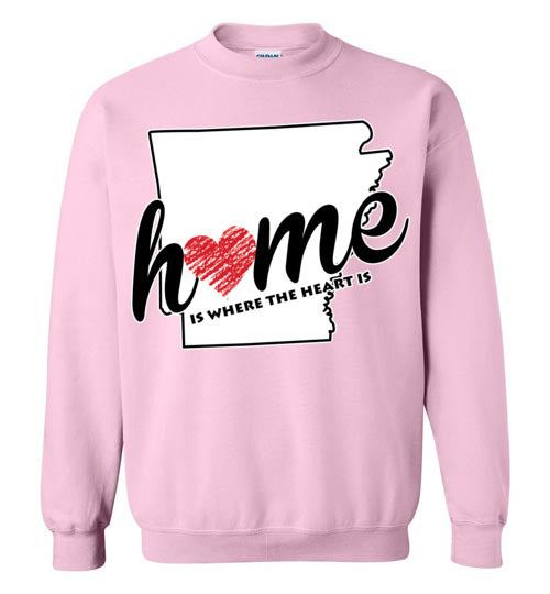Arkansas Home. Adult. Crewneck