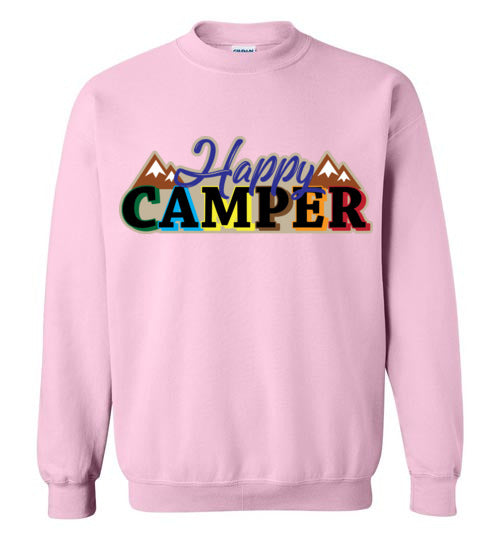 Happy Camper. Adult. Crewneck